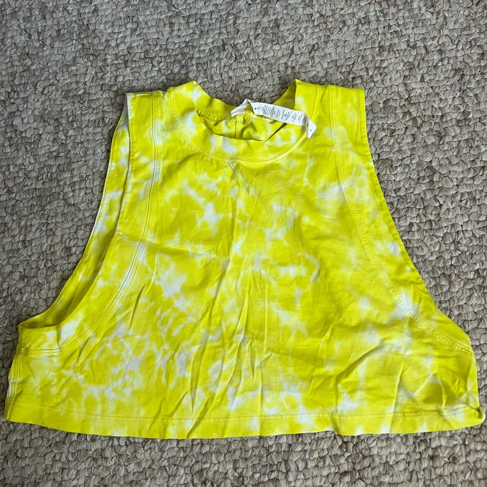 Lululemon tye dye top